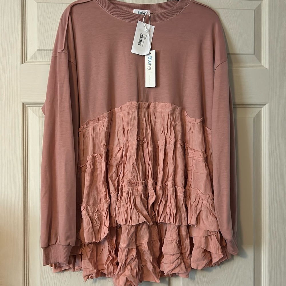 NWT Boutique Ruffle Top